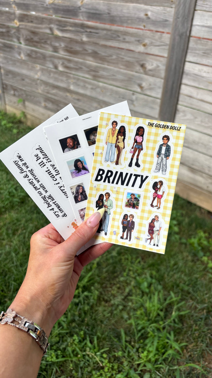 3 pk | brinity sticker sheetz