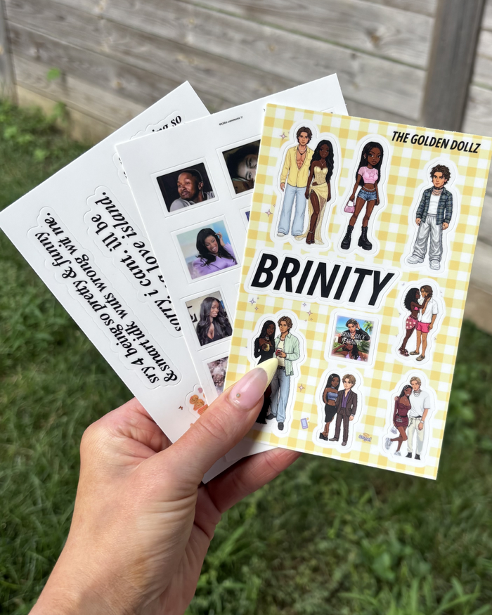3 pk | brinity sticker sheetz