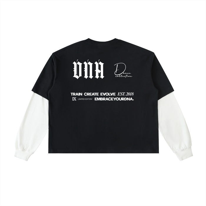 Adult Layered Longsleeve Tee
