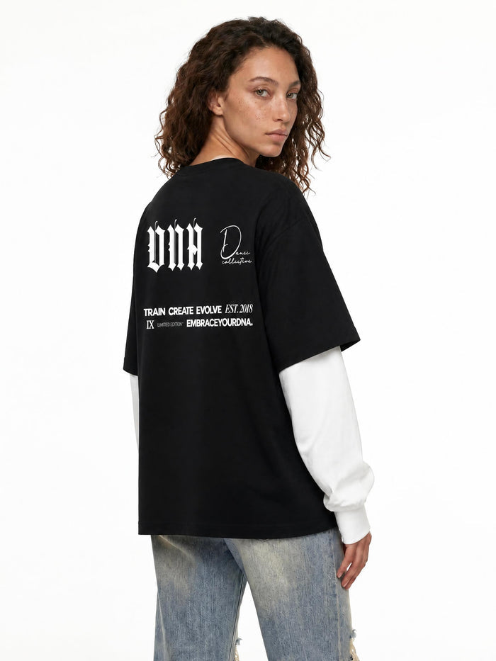 Adult Layered Longsleeve Tee