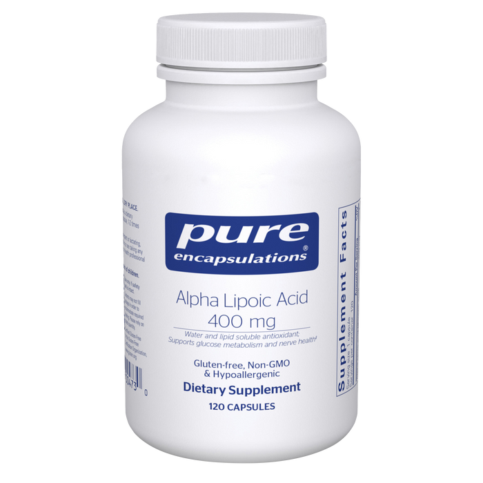 Alpha Lipoic Acid 400 Mg (60 Caps)