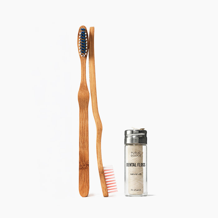 Public Goods Personal Care Bamboo Toothbrushes
