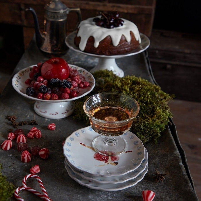 Casafina The Nutcracker 27cm Footed Cake Plate