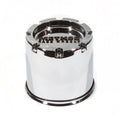 Center Cap | Push Through | Chrome