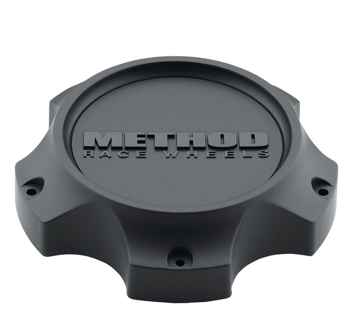 Center Cap | Screw-On | Black