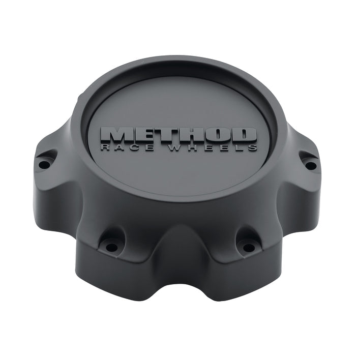 Center Cap | Screw-On | Black