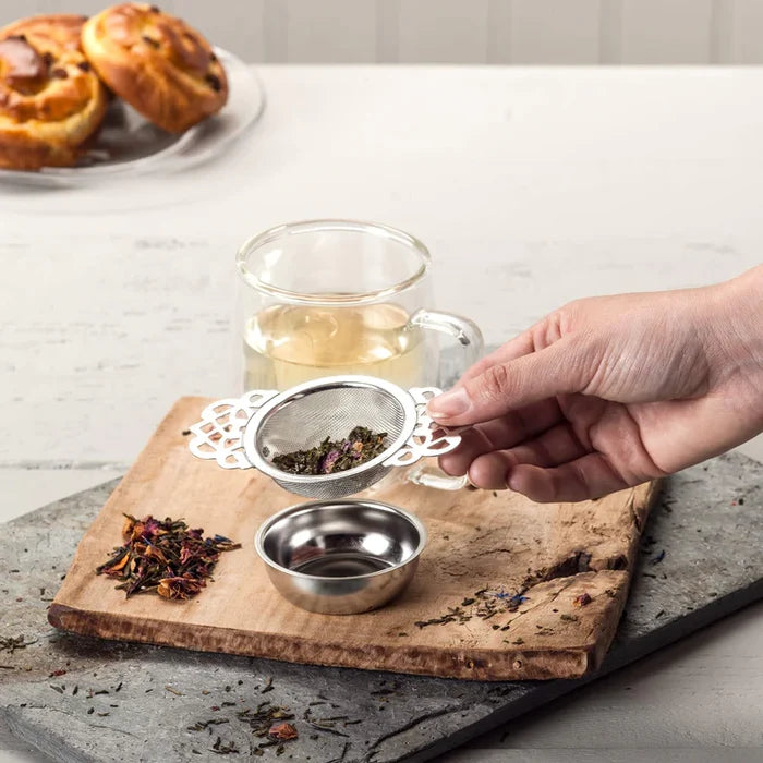 CKS Fancy Handled Tea Strainer
