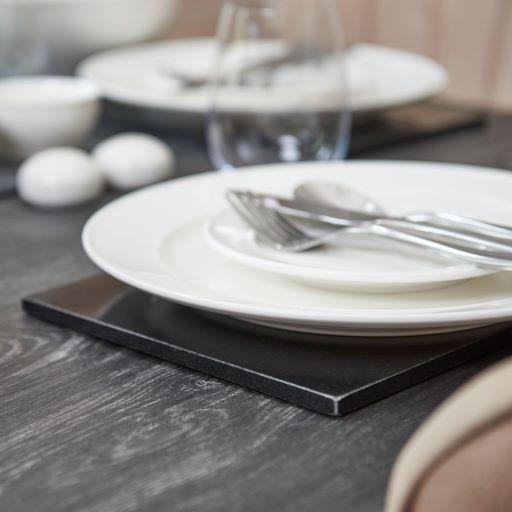 Creative Black Granite Set of 2 Table Mats