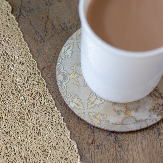 Creative Gold Impressions Coasters
