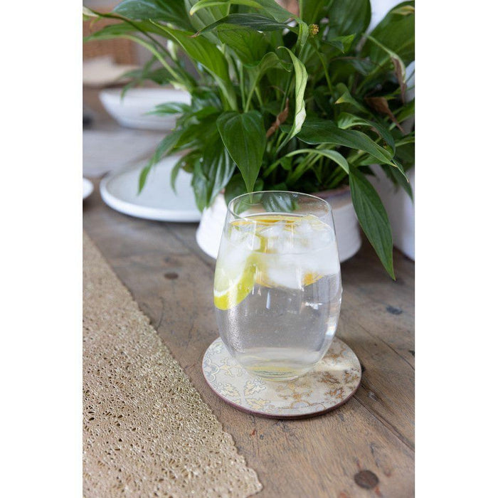 Creative Gold Impressions Coasters
