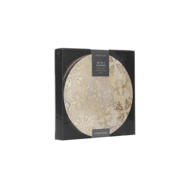 Creative Gold Impressions Coasters