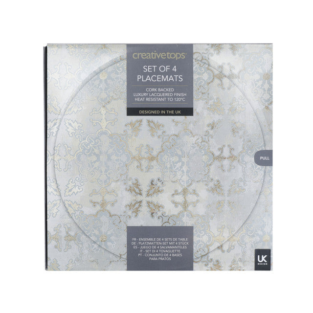 Creative Gold Impressions Placemats