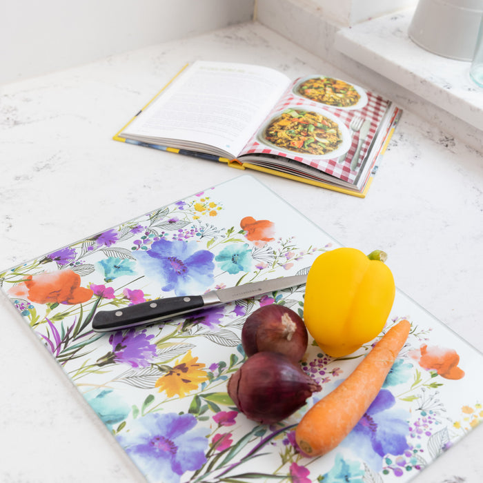 Creative Meadow Print Work Top Saver