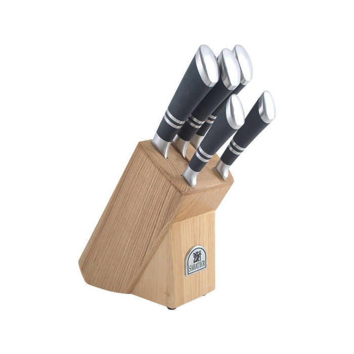 Creative Sabatier Ashwood Knife Block Set