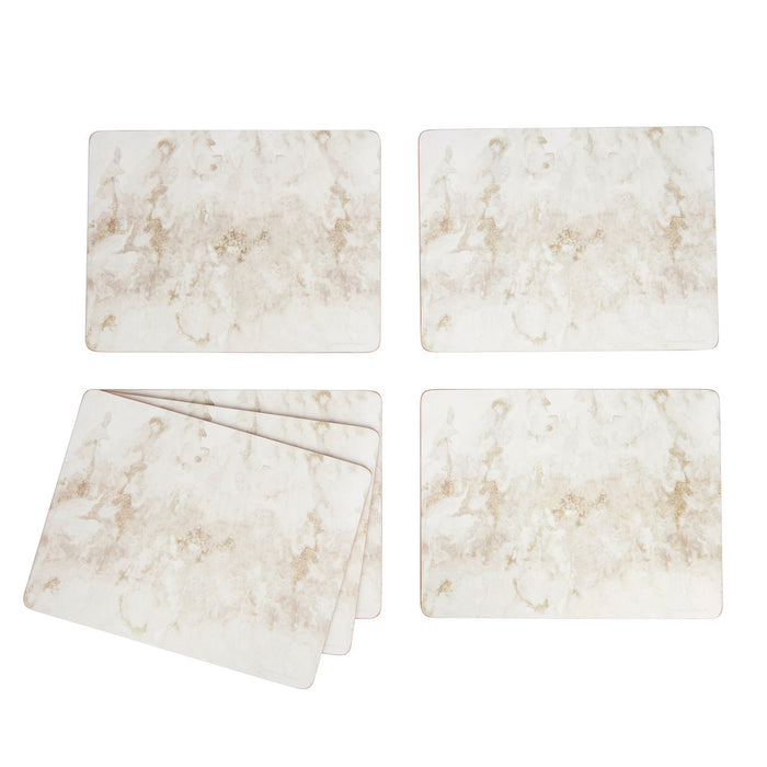 Creative Set Grey Marble Effect Placemats