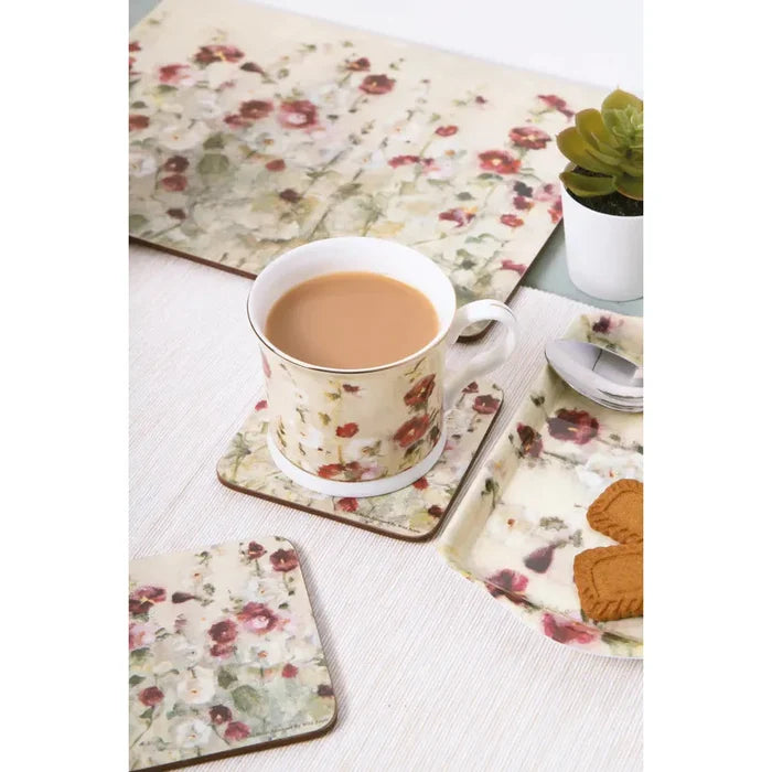 Creative Set Wild Field Poppy Coasters