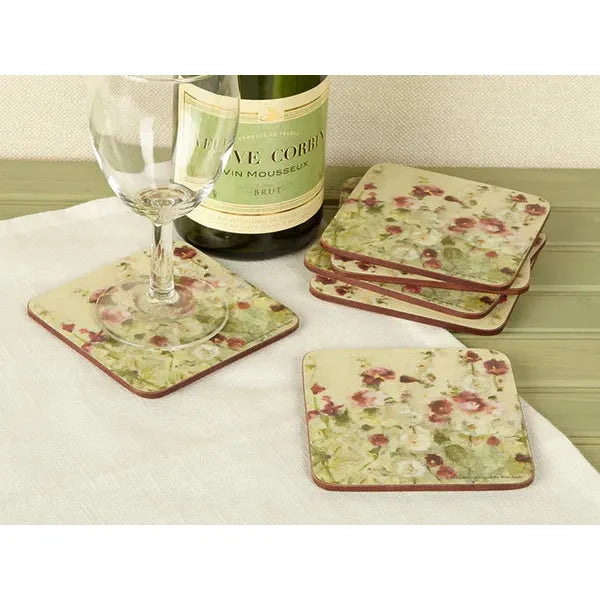 Creative Set Wild Field Poppy Coasters