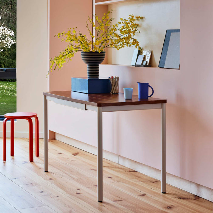Color:Walnut/White; Desk Size:48 inches x 24 inches; user_groups: overview;