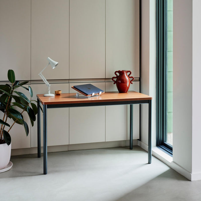Color:Walnut/Charcoal; Desk Size:48 inches x 24 inches; user_groups: overview;