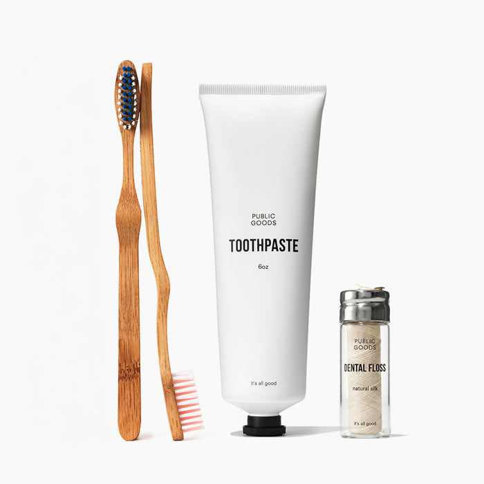 Public Goods Product Set Dental Care Set