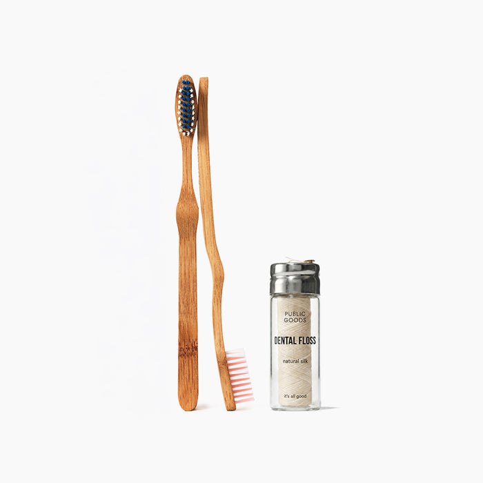 Public Goods Personal Care Bamboo Toothbrushes