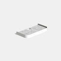 Color:White; Tray Size: Small;