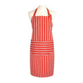 Dexam Red Butchers Stripe Apron