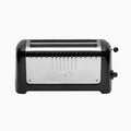 Dualit Lite 4 Long Slot Black Toaster