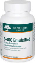 E-400 Emulsified (120 Caps)
