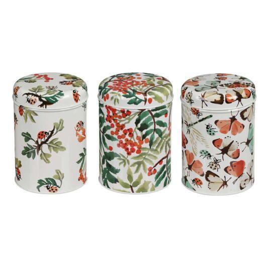 Emma Bridgewater All Creatures Great & Small Set 3 Caddies