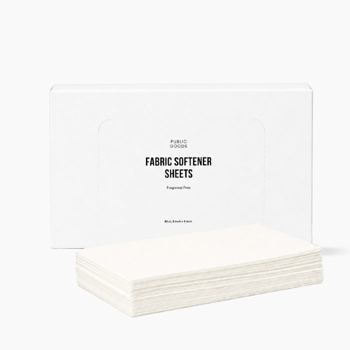Public Goods Household Fabric Softener Sheets