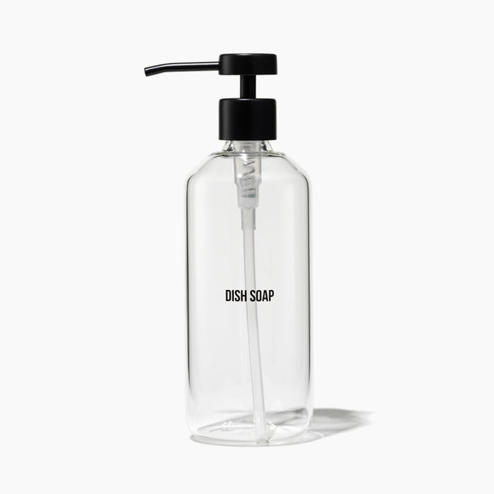 Public Goods Household Glass Dish Soap Dispenser