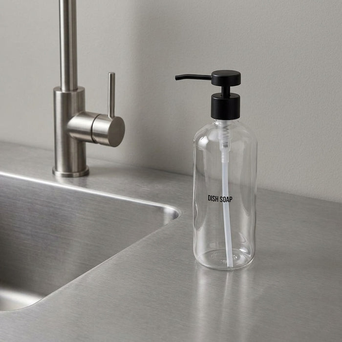Public Goods Household Glass Dish Soap Dispenser