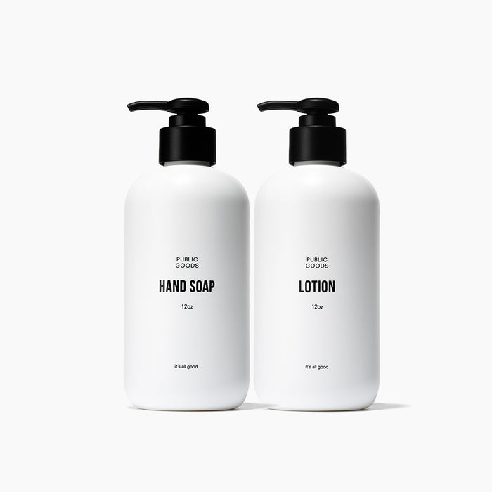 Public Goods Personal Care Hand Soap & Lotion Set