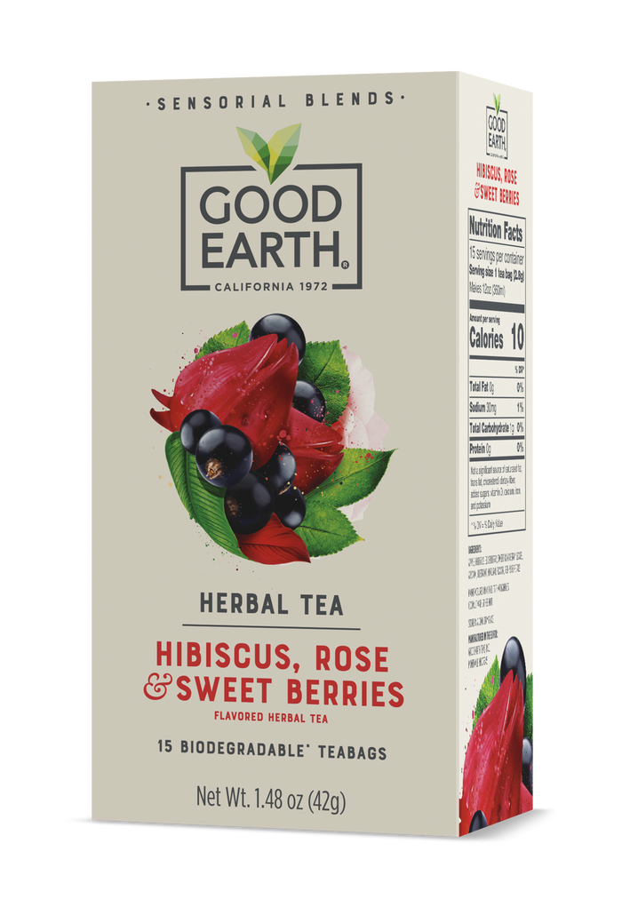 Hibiscus Rose and Sweet Berries packaging