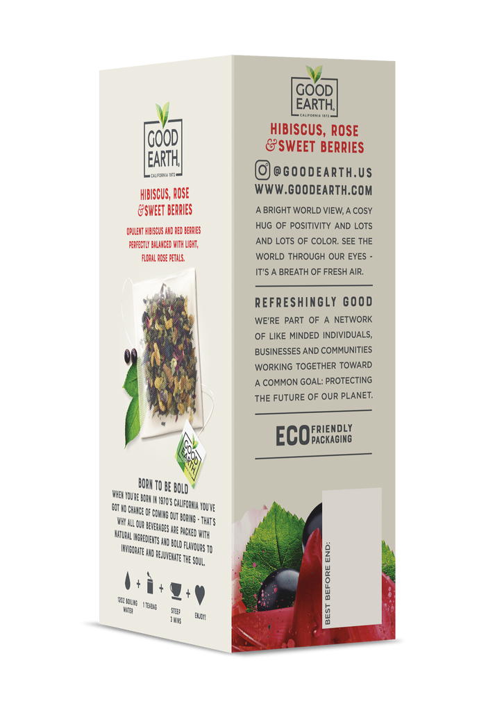 Hibiscus Rose and Sweet Berries packaging