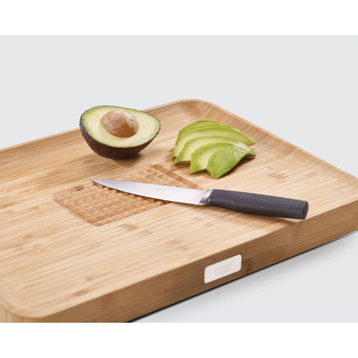 Joseph Joseph Cut&Carve Bamboo Chopping Board