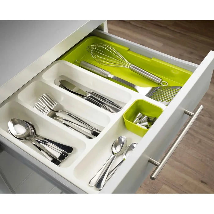 Joseph Joseph DrawerStore Green Expandable Cutlery Tray