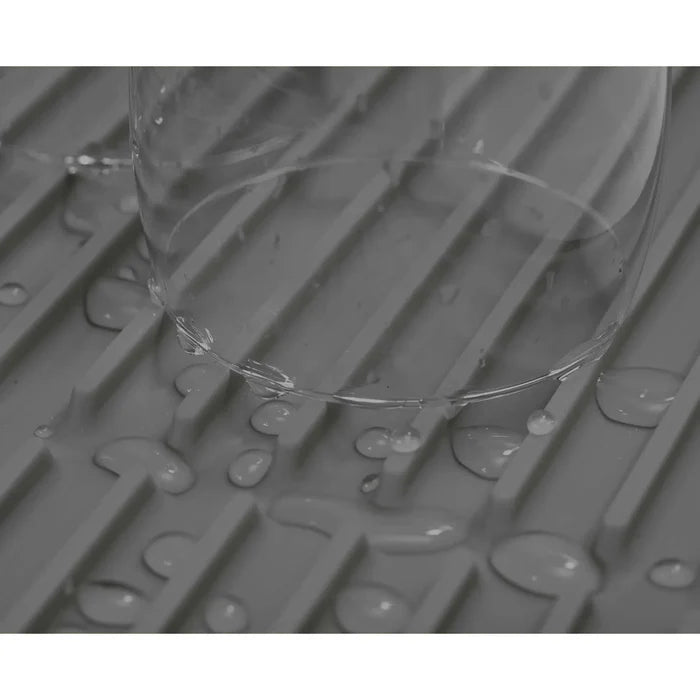 Joseph Joseph Flume Large Grey Dish Draining Mat