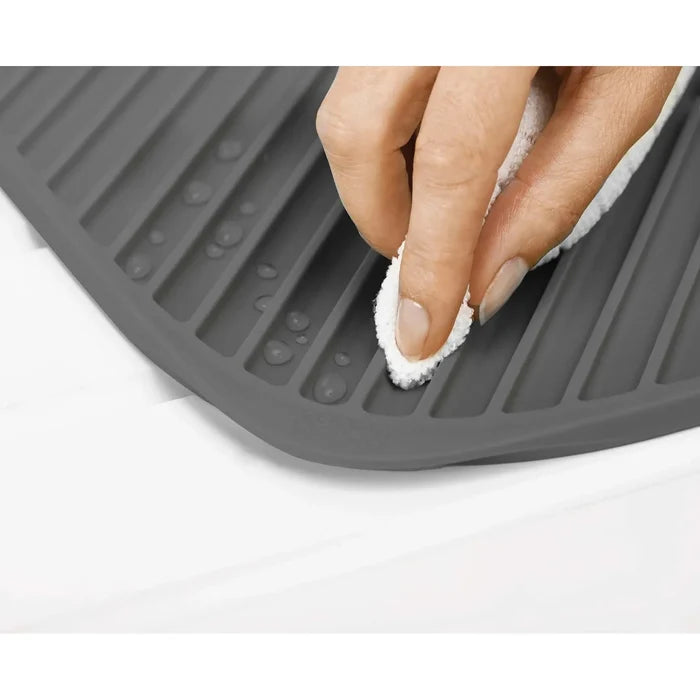 Joseph Joseph Flume Large Grey Dish Draining Mat