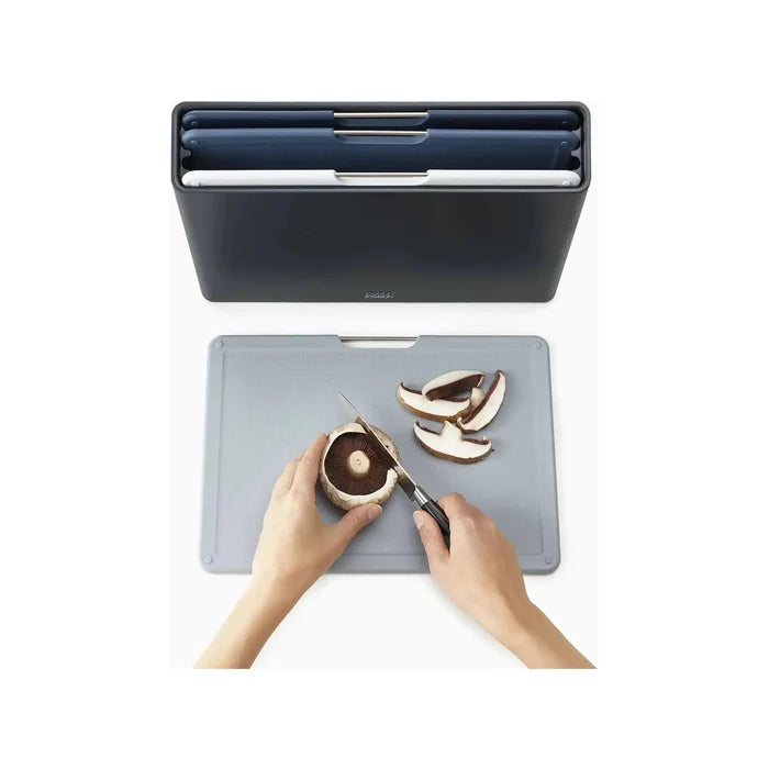 Joseph Joseph Folio Large 4-piece Grey Chopping Board Set
