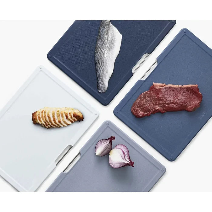 Joseph Joseph Folio Large 4-piece Grey Chopping Board Set