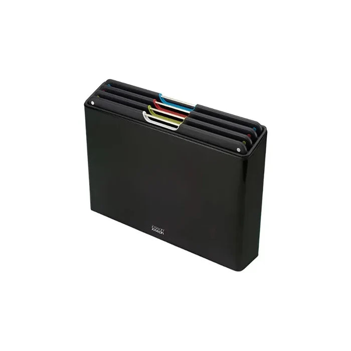 Joseph Joseph Folio Steel 4-piece Black Chopping Board Set
