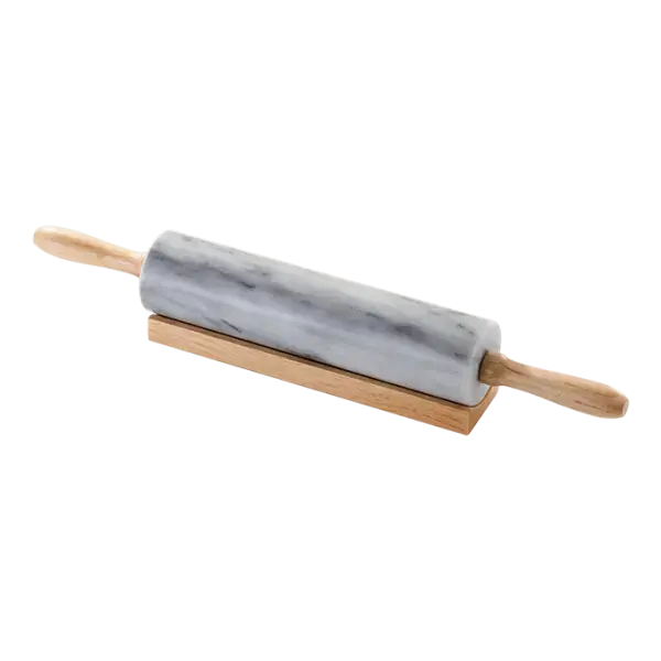 Judge Marble Rolling Pin On Stand