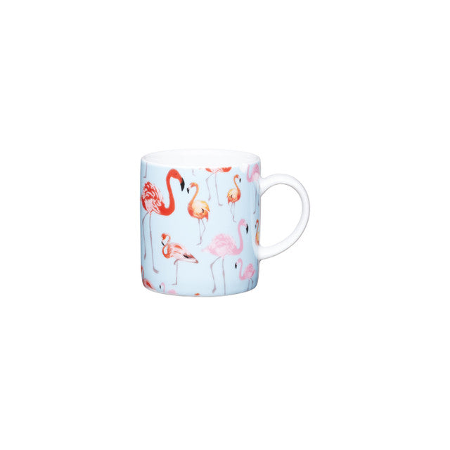 KitchenCraft 80ml Porcelain Flamingo Espresso Cup