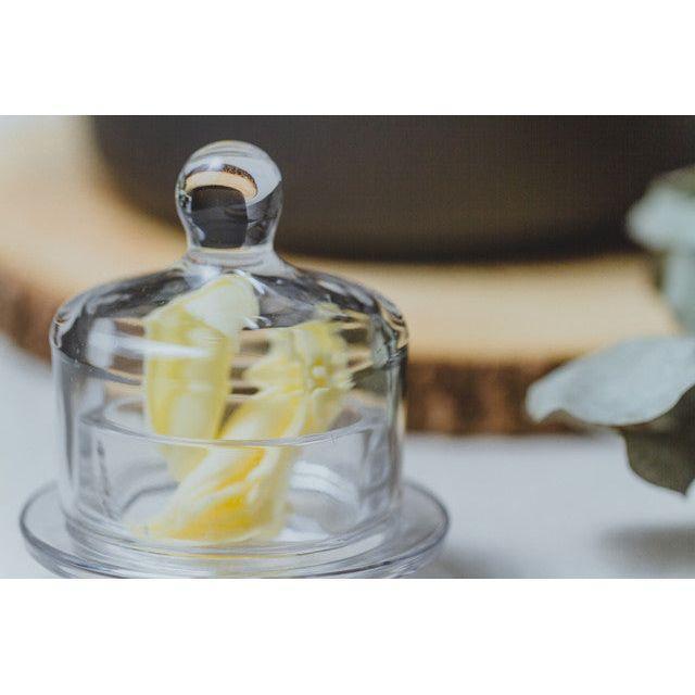 KitchenCraft Mini Glass Butter Serving Cloche