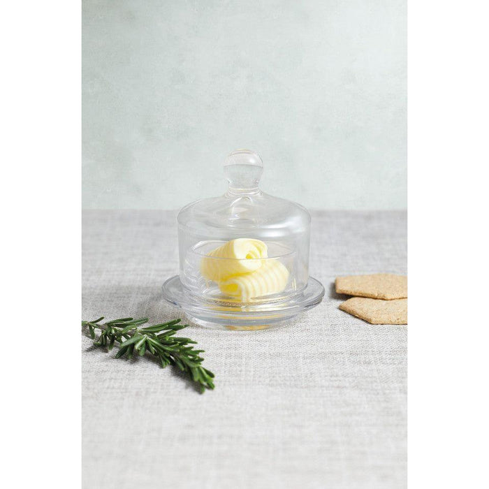 KitchenCraft Mini Glass Butter Serving Cloche