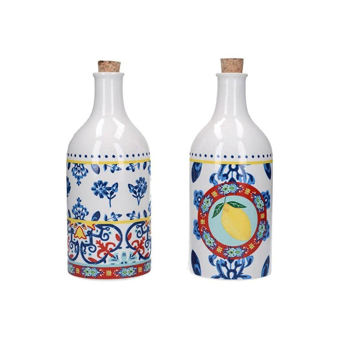 KitchenCraft World Of Flavours 500ml Ceramic Oil & Vinegar Set