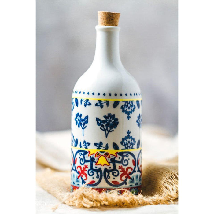 KitchenCraft World Of Flavours 500ml Ceramic Oil & Vinegar Set
