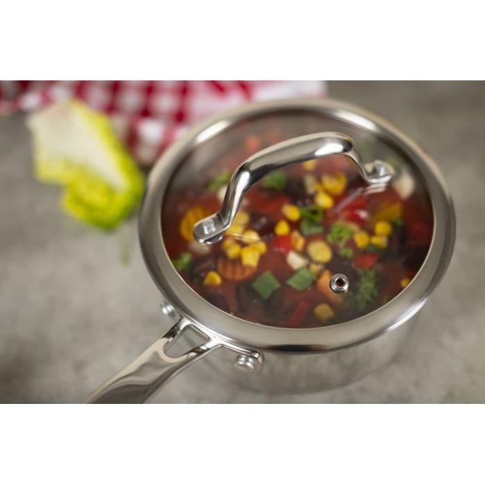 Kuhn Rikon Stainless Steel Allround 3 Piece Saucepan Set